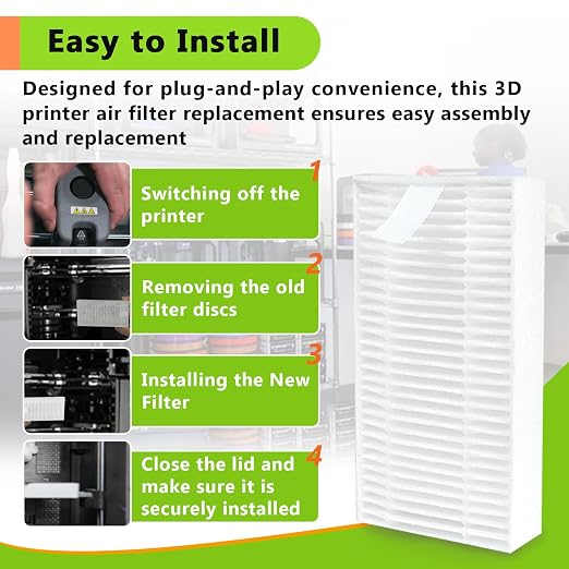 2PCS 3D Printer Air Filter Cartridge - Image 6