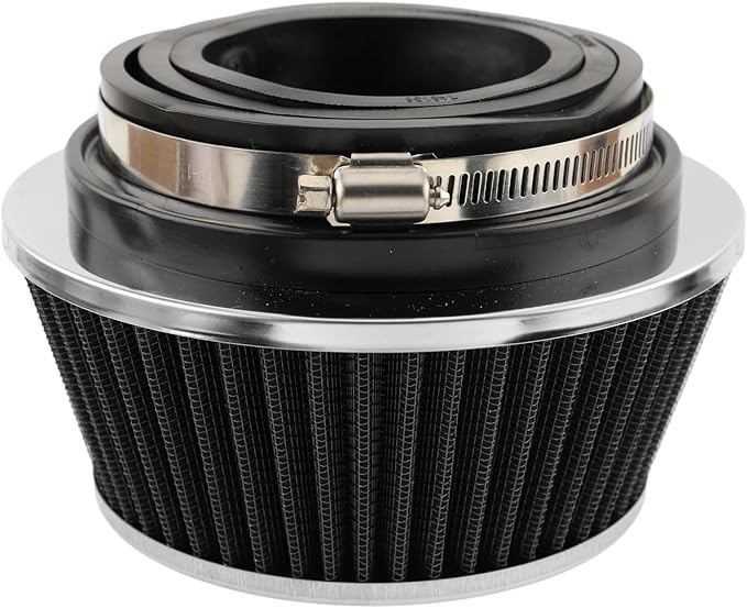AUTOKAY Universal Clamp-On Air Filter Round Reverse Tapered Washable Filter 3 by AUTOKAY
