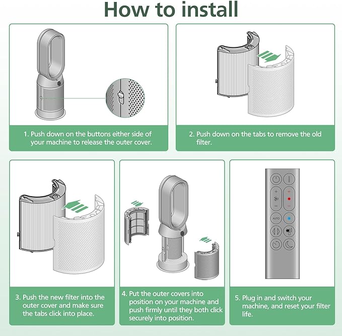 360 Combi Glass HEPA + Carbon Filter Replacement - Image 5