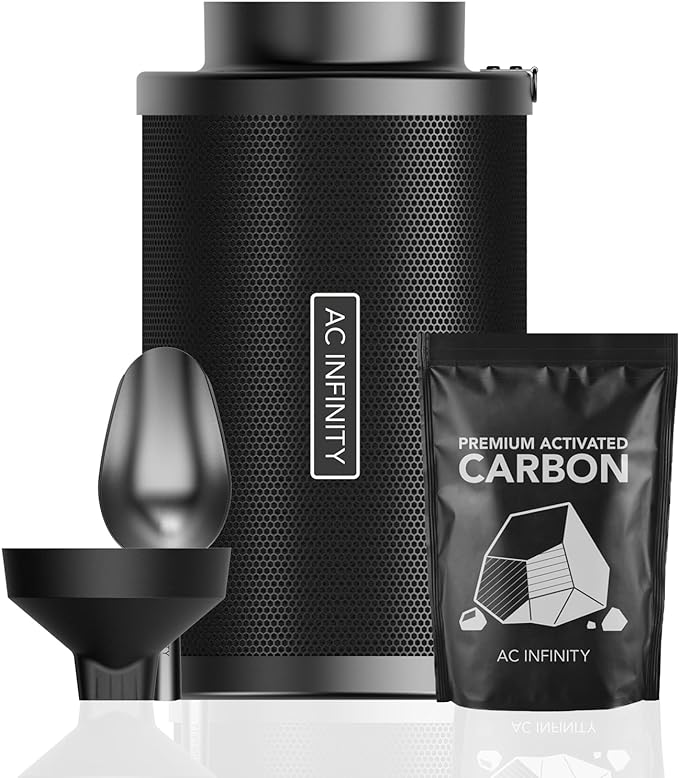 AC Infinity Refillable Carbon Filter Kit 6” by ACInfinity