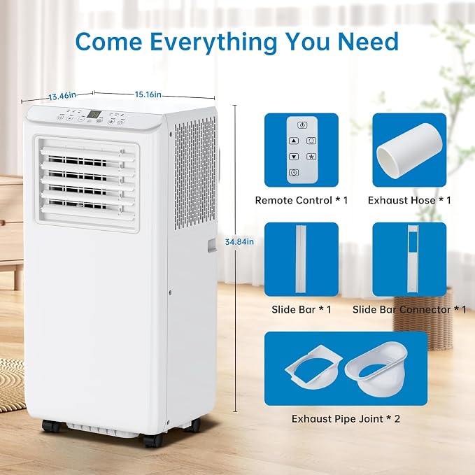 3-in-1 Portable Air Conditioner 8000BTU - Image 7