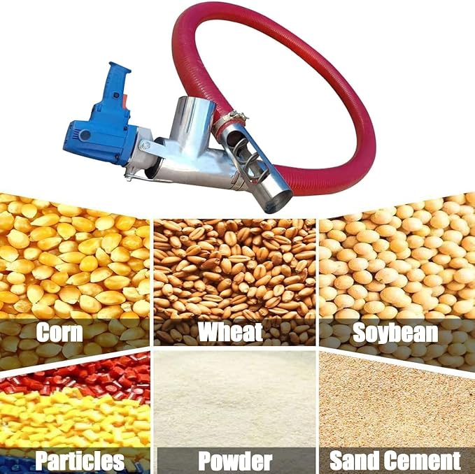 Red Portable Grain Suction Machine - Image 5