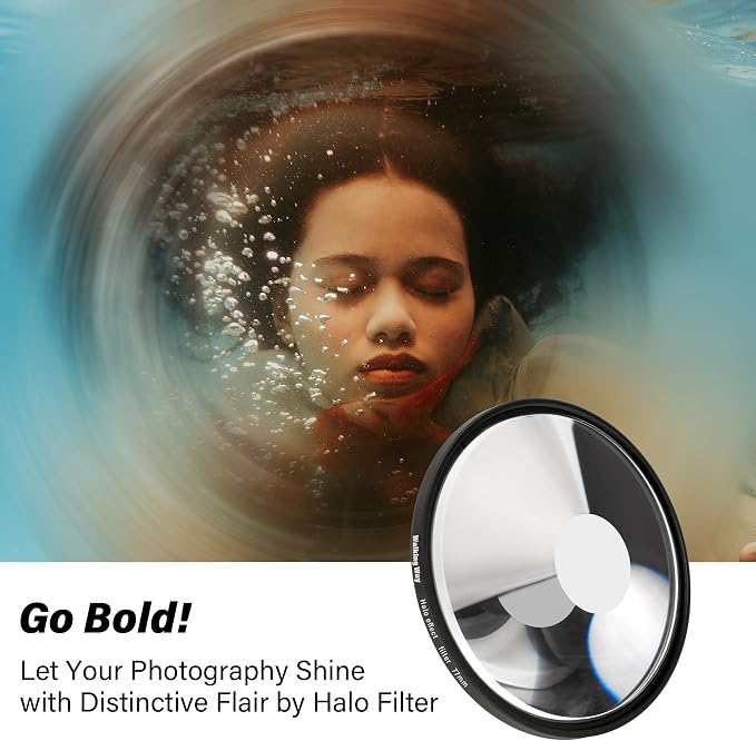 Walking Way 49MM Whirlpool Camera Effects Filter, Tunnel Vision Spiral Halo - Image 3