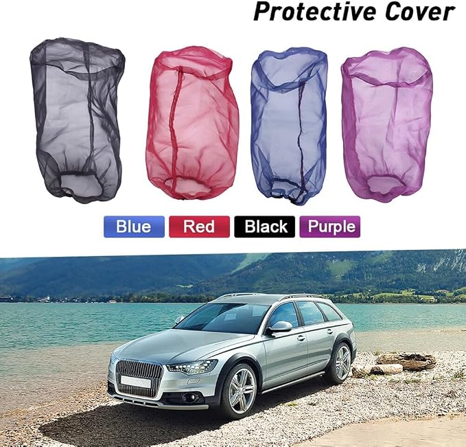 Intake Filter Mesh Cover Polyester Cloth Oilproof And Dustproof Cover Car Cold - Image 5