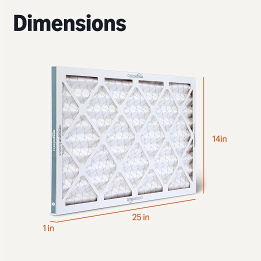 Amazon Basics Merv 5 AC Furnace Air Filter 14x25x1 inches - Image 5
