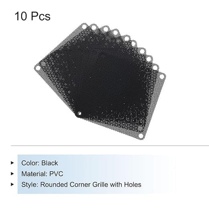 MECCANIXITY 10PCS PC Dust Filter, 80mmx80mm PVC Computer Case Cooler Dustproof - Image 3
