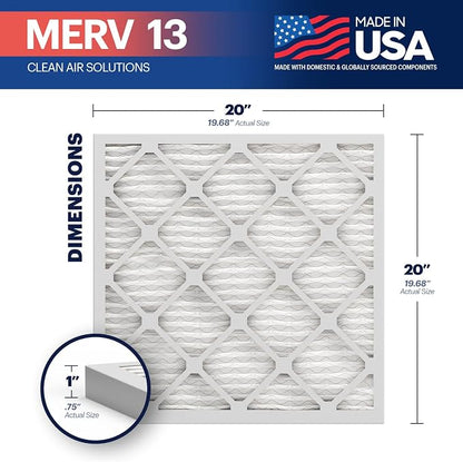 BNX TruFilter 20x20x1 Air Filter MERV 13 - Image 2