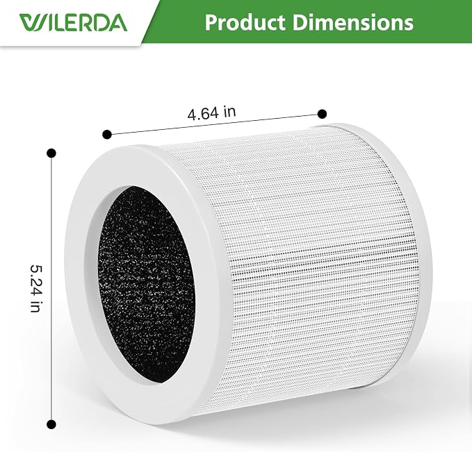 4 Pack A1 Replacement Filter Compatible - Image 2