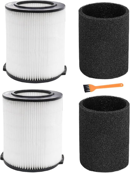 2 Pack Replacement VF4000 Filter by GIBTOOL