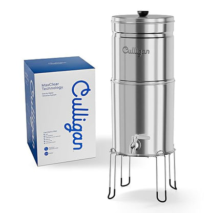 Culligan MaxClear 2.25 Gallon Gravity Water Filter System, Polished - Image 3