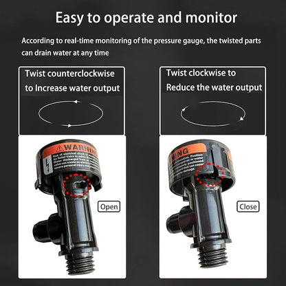 High Flow Manual Air Relief Valve - Image 3