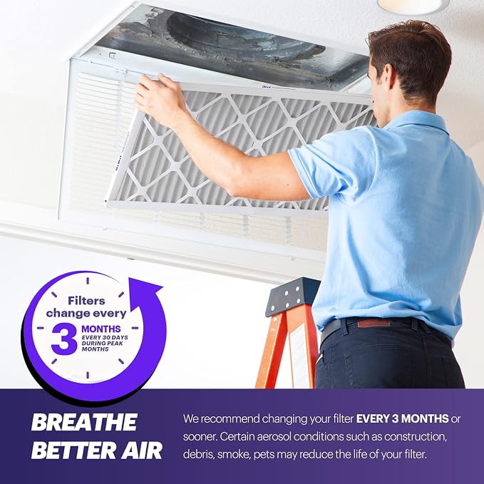 BNX TruFilter 20x20x1 Air Filter MERV 8 - Image 7