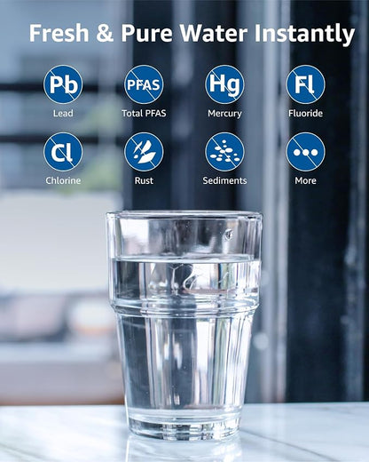 Compatible with Zero Pitchers and Dispenser, 0 TDS Premium Filtration, Fit - Image 8