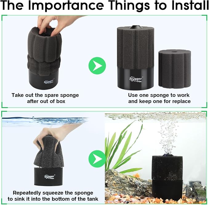 hygger Aquarium Sponge Filter 55-125 Gallon Fish Tank Filter - Image 5
