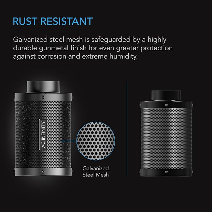 AC Infinity Air Carbon Filter 4" - Image 4