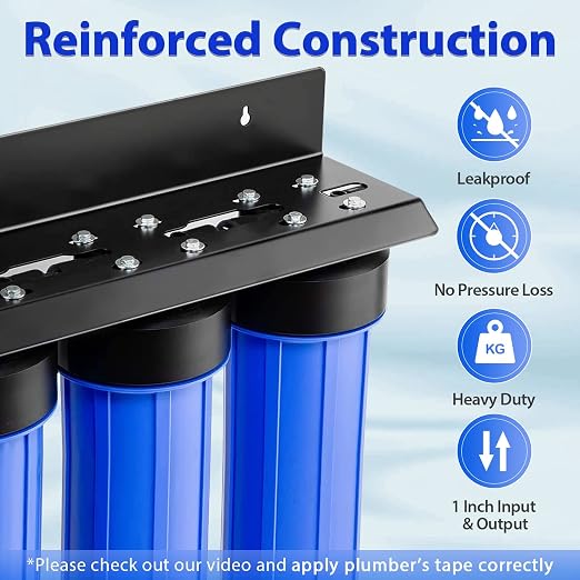 iSpring Whole House Water Filter System, Highly Reduces Sediment, and up to 99% - Image 2