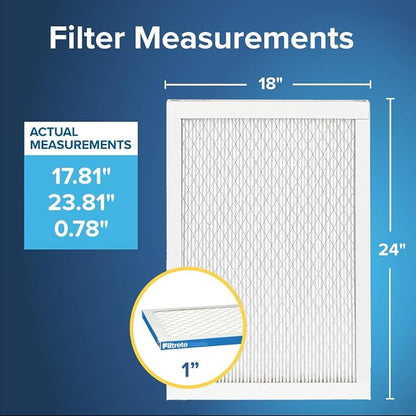 Filtrete 18x24x1 AC Furnace Air Filter, MERV 13, MPR 1900, Premium Allergen - Image 3