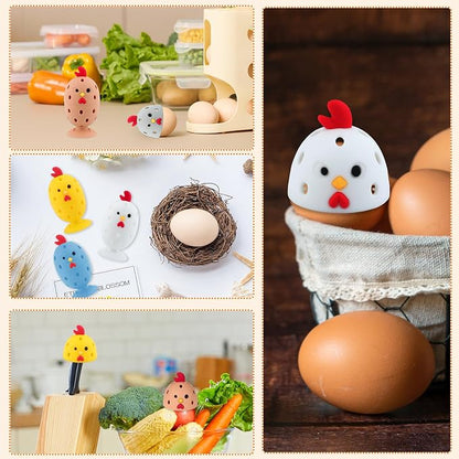 Egg Washer for Fresh Eggs, Silicone Egg Brush Cleaner, Egg Cleaner Scrubber for - Image 6