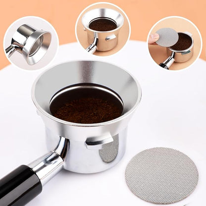 54mm12 Magnetic Dosing Funnel, Espresso Dosing Funnel Aluminum Magnetic - Image 6