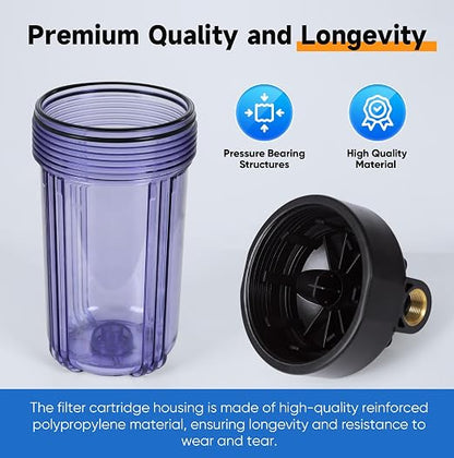 PUREPLUS 2-Stage Whole House Water Filtration System, Heavy Metals & Rust - Image 6