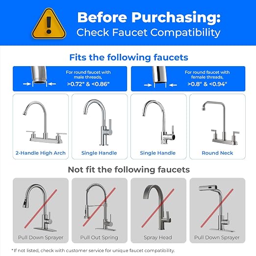 Waterdrop Water Filter for Sink Faucet, NSF Certified Water Purifier, 320 - Image 4
