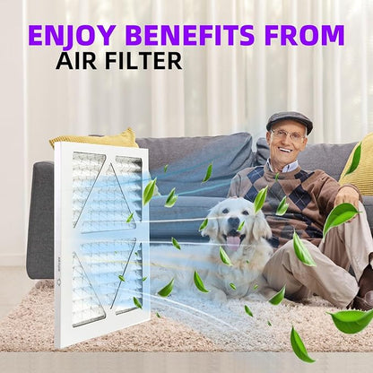 10x10x1 MERV 11 Pleated Air Filter MPR 1000-1200 & FPR 7, Furnace Air Filters - Image 6