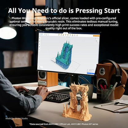 ANYCUBIC 2nd Gen Resin Technology ABS-Like Resin 2.0, 3D Printer Resin - Image 7