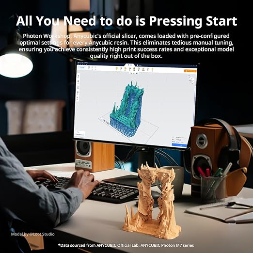 ANYCUBIC 2nd Gen Resin Technology ABS-Like Resin 2.0, 3D Printer Resin - Image 7