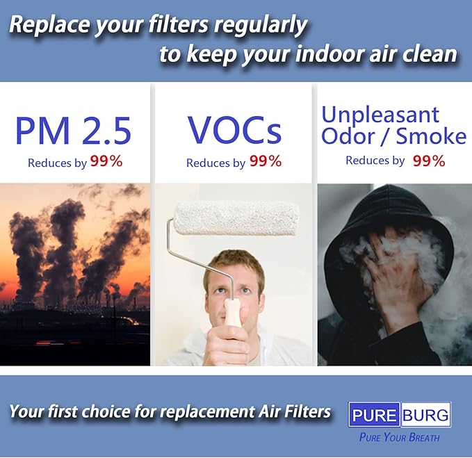 PUREBURG AFS-1B-OF JT9-708731 Replacement Electrostatic Outer Air Filter - Image 5
