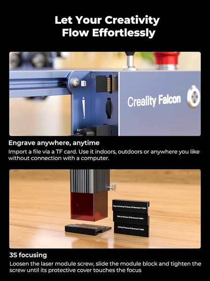 Creality 72000mW Output Power Laser Engraver, Falcon Pro 10W - Image 4