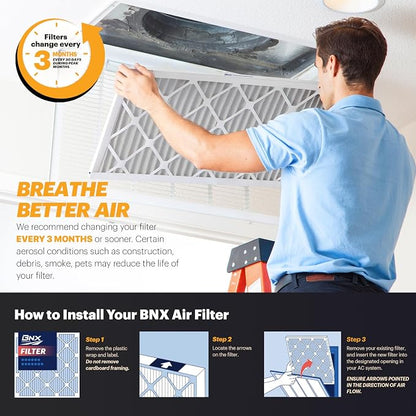 BNX TruFilter 24x30x1 Air Filter MERV 11 - Image 8