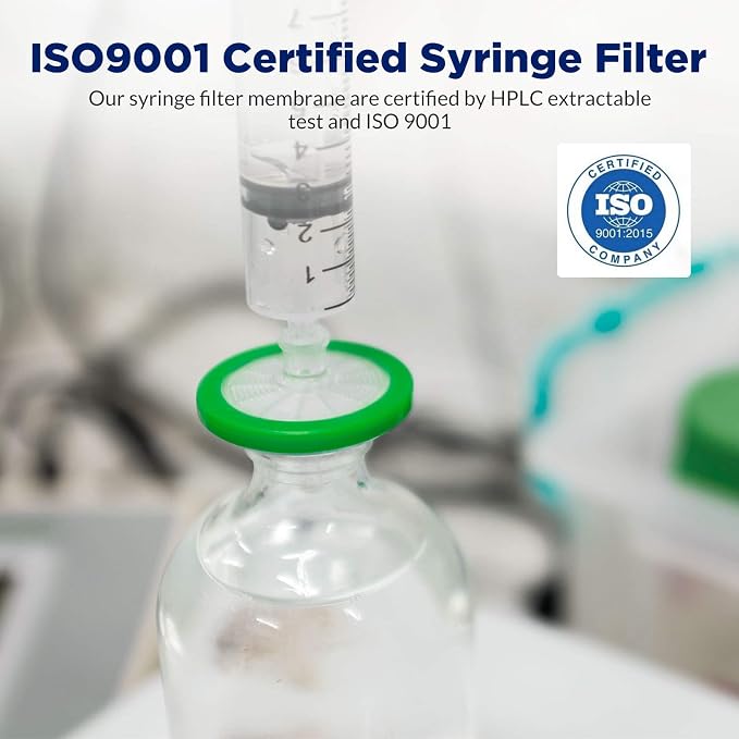 Membrane Solutions 60 Pack Syringe Filter Sterile PES Hydrophilic Filtration - Image 5