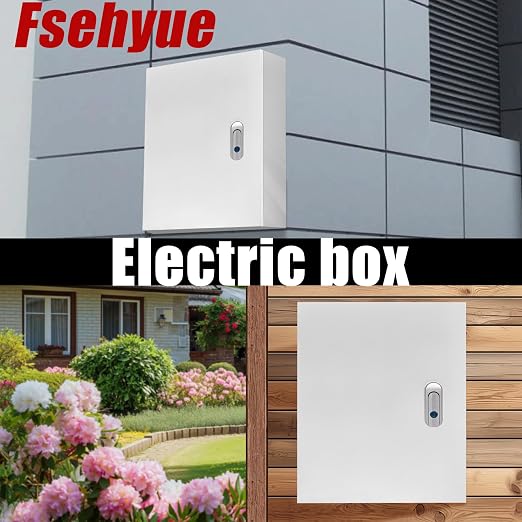 Electrical Box 20 x 16 x 8 Inch Indoor Outdoor Electrical Enclosure Box Steel - Image 7