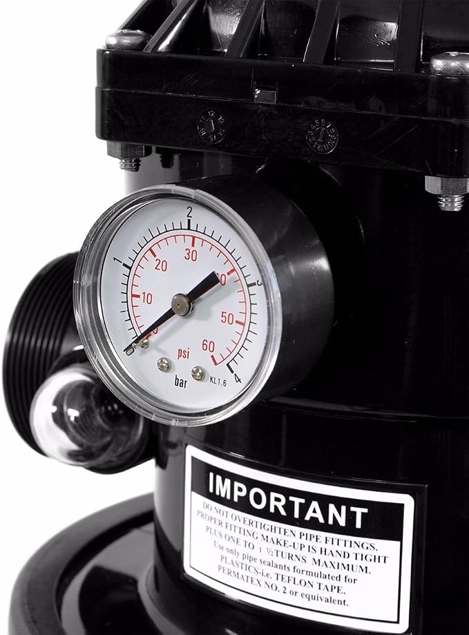 XtremepowerUS 24" Sand Filter Inground Ground Above Ground System Swimming Pool - Image 4