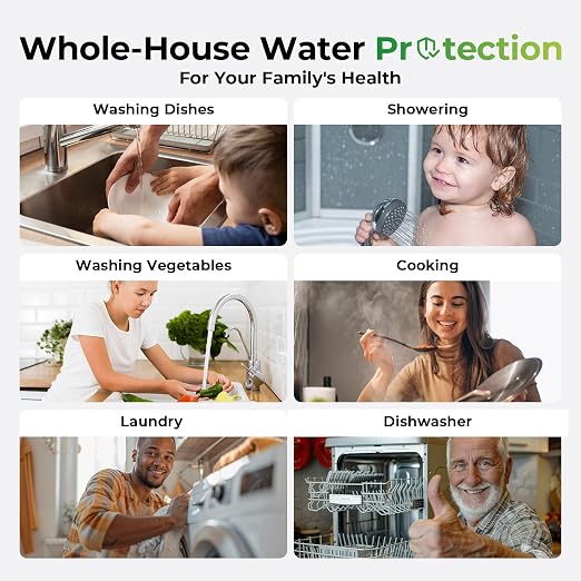 iSpring WGB31B-KSNC Whole House Water Filter System, SGS-Tested to Remove up to - Image 6