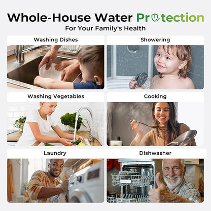 iSpring WGB31B-KSNC Whole House Water Filter System, SGS-Tested to Remove up to - Image 6