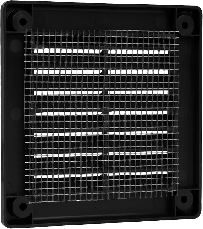 Vent Systems 4'' x 4'' Inch Black Soffit Vent Cover - Image 8
