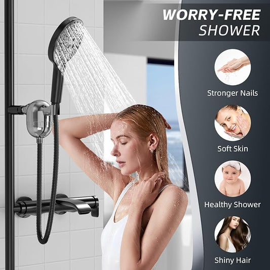 Handheld Shower Filter for Hard Water- 25-Stage Advanced Filtration - Image 2