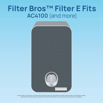 Filter Bros HEPA Filter E Replacement Fits GermGuardian FLT4100 AC4100 AC4175 - Image 3