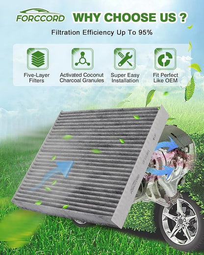 Cabin & Engine Air Filter Fit for Nissan Pathfinder 3.5L 2022-2025 2026 - Image 3