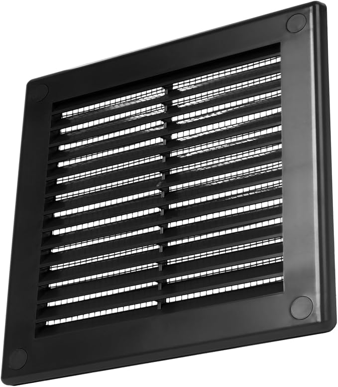 Vent Systems 6'' x 6'' Inch Black Soffit Vent Cover - Image 7