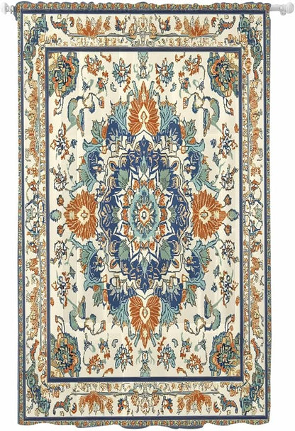 Sheer Curtains 108 Inches Long, Southwest Farmhouse Semi Sheer Curtains Light by Unknown