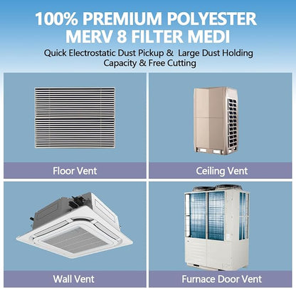 12" x 120" Air Vent Filters, - Image 5