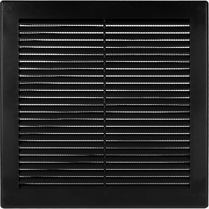 Vent Systems 10'' x 10'' Inch Black Soffit Vent Cover - Image 8