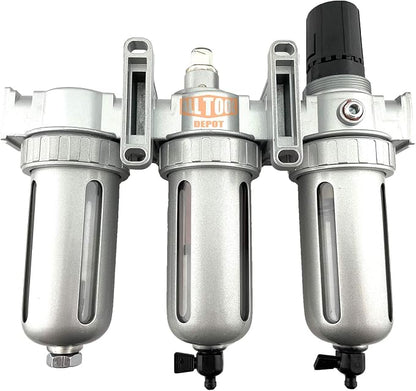 1/4" NPT MID FLOW Filter Regulator Coalescing Desiccant Dryer System - Image 5