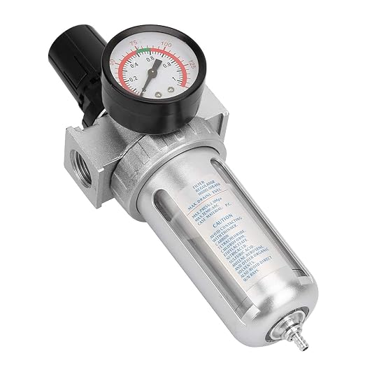 1/2" NPT Air Filter Regulator 0-150Psi - Image 7
