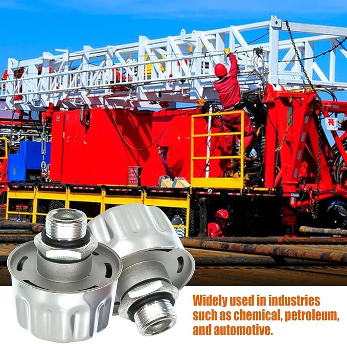 1/4" NPT Breather Cap with 40 Micron Filtration | C-Type Hydraulic Tank Cap & - Image 8