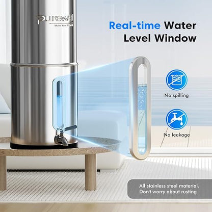Purewell 2.25G Gravity Water Filter System - Image 6