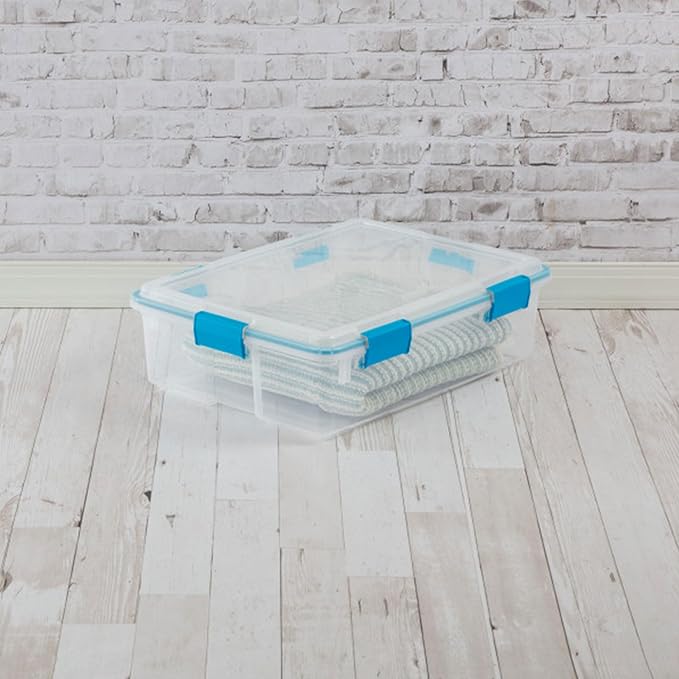 Sterilite 16-Pack Gasket Box, Weather-Resistant Storage Bins - Image 5