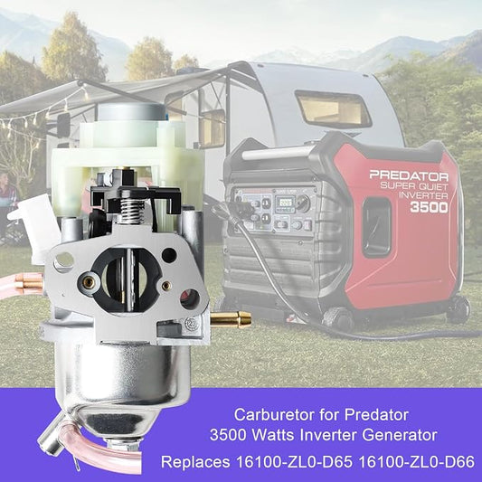 Carburetor for Predator 3500 Watts Inverter Generator 63584 Carb - Image 2